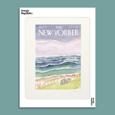 AFFICHE 30x40 cm THE NEWYORKER 229 SEMPE WAVES 2