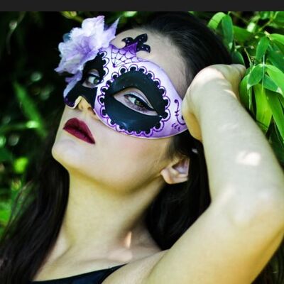 Tragbare Halloween-Maske - Colombina Calavera