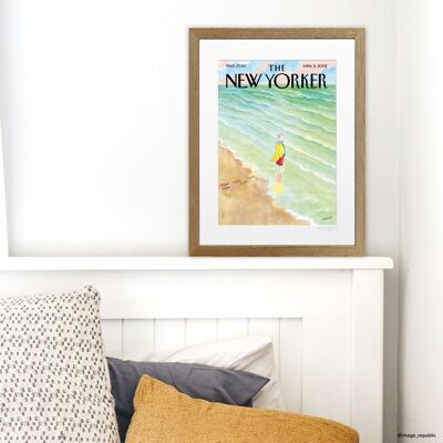 POSTER 40X50 cm THE NEWYORKER 224 SEMPE WAVES