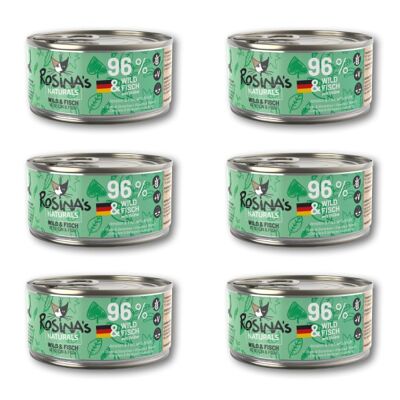 Caza y Pescado, 6 latas de 100 g