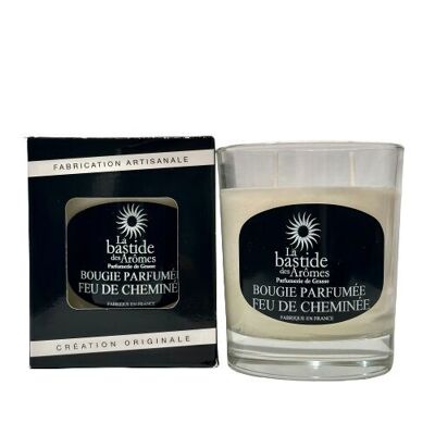 Fireplace scented candle +/- 60 hours