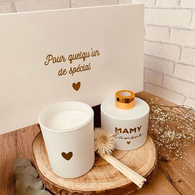 Luxury Candle Diffuser Box - Mamy d'amour