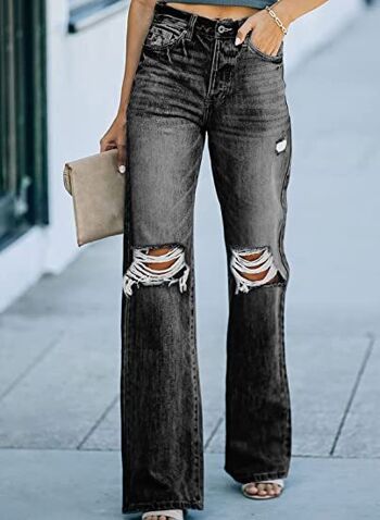 Nouveaux jeans déchirés pour femmes 5