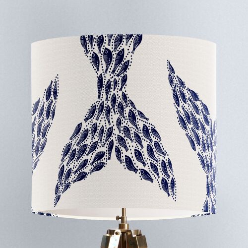 Lampshade pack of 2 regular & classic size - Nautical fishy tail
