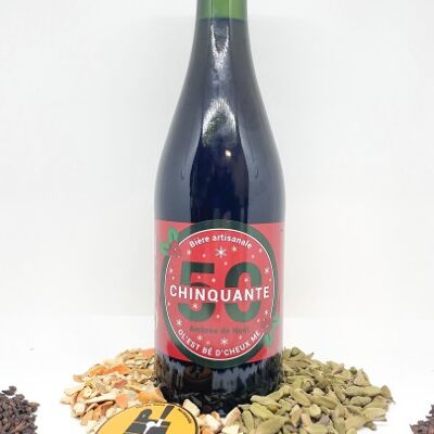 Artisanal Chinquante Weihnachtsbier 7,5° - 75cl