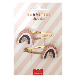 Barrettes cheveux - Arc-en-ciel (250042)