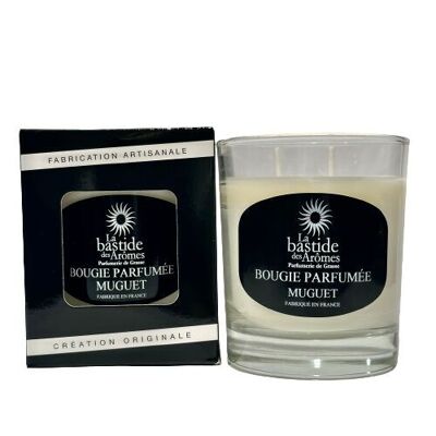 Muguet scented candle +/- 60 hours