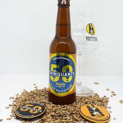 Birra Artigianale Chinquante Bionda 5° - 33cl