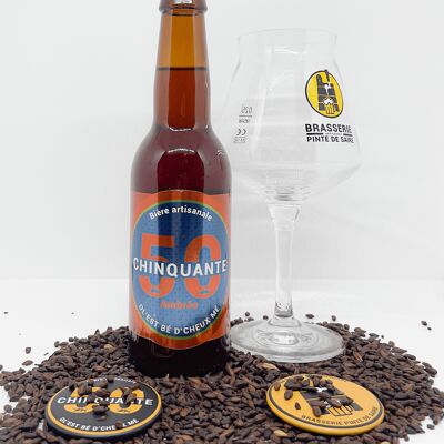Artisanal Chinquante Amber Beer 6° - 33cl