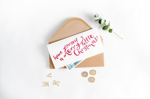 Have Yourself A Merry Little Christmas Money Wallet Card