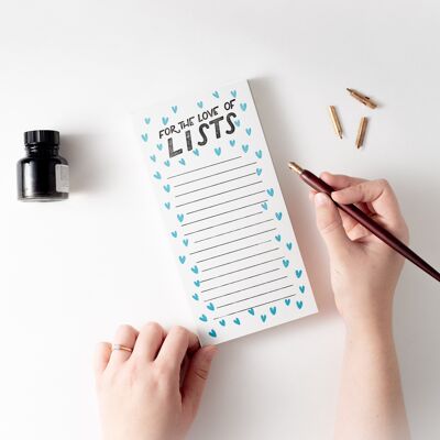 Per l'amore delle liste List Pad