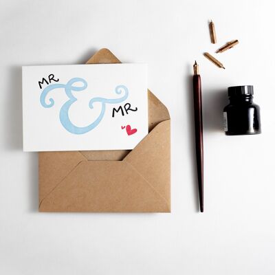 Carte typographique Mr & Mr Ampersand