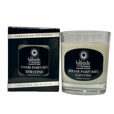Verbena scented candle +/- 60 hours