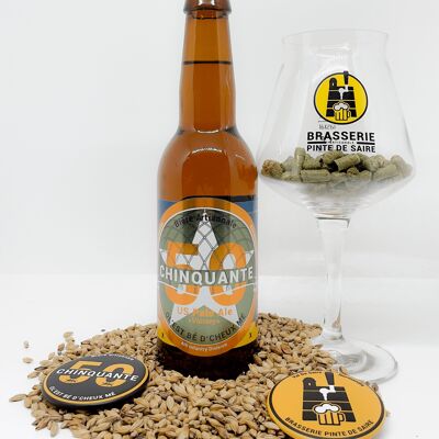 Chinquante Craft Beer US Pale Ale 5° - 33cl