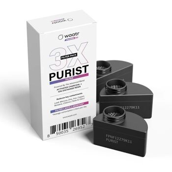 Filtres complémentaires WAATR PureMax 4D - Paquet de 3 (PURIST) 1
