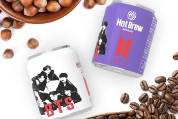 BTS Aromatisé à la noisette Hot Brew Americano 4