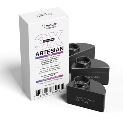 WAATR PureMax 4D Add-on Filters - 3Pack (Artesian)