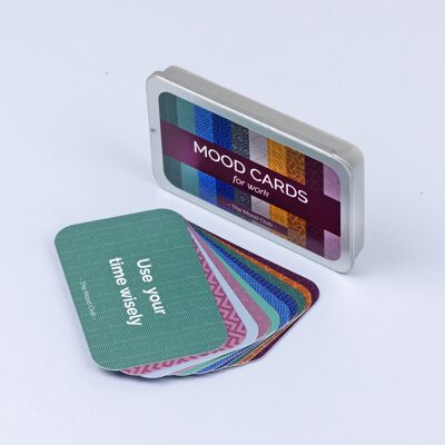Carte dell'umore per il lavoro: affermazioni positive per un posto di lavoro felice, regalo perfetto per il benessere aziendale