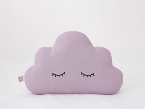 Sleepy Dusty Lilac Cloud Cushion