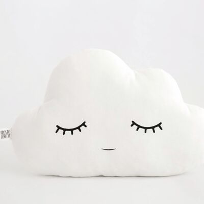 Schläfriges weißes großes Wolken-Kissen