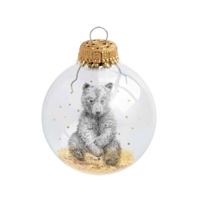 Baubels x Mr Naturaliste Christmas bauble - Bear motif