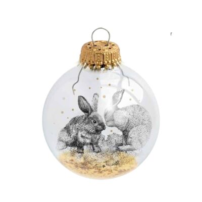 Baubels x Mr Naturaliste Christmas Bauble - Hedgehog Design