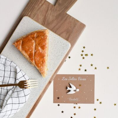 Fève COLOMBE - Galette des Rois