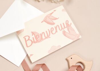 Carte Birdy Félicitations - fabriquée en France 3