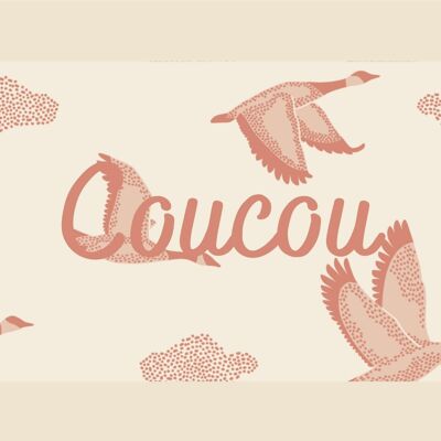 Tarjeta Birdy Coucou - hecha en Francia