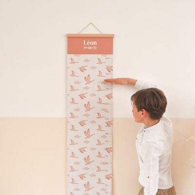 Customizable Birdy height chart