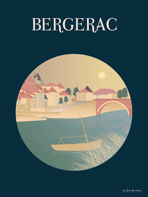 Affiche BERGERAC