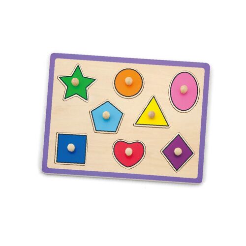 Viga - Flat Puzzle - Shapes