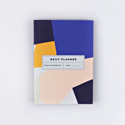 Libro de planificador diario de formas superpuestas - por The Completist