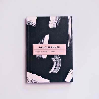 Shadow Brush Daily Planner Book - by The Completist