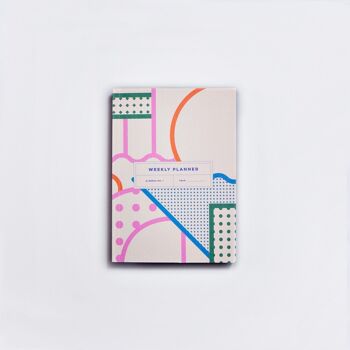 Algebra No.2 Pocket Weekly Planner Book - par The Completist 1