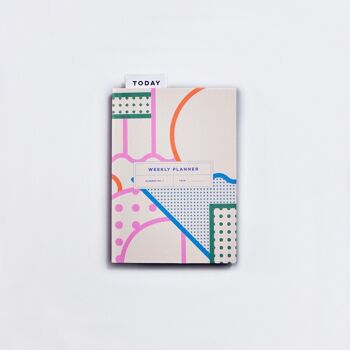 Algebra No.2 Pocket Weekly Planner Book - par The Completist 2
