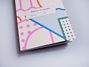Algebra No.2 Pocket Weekly Planner Book - par The Completist 4