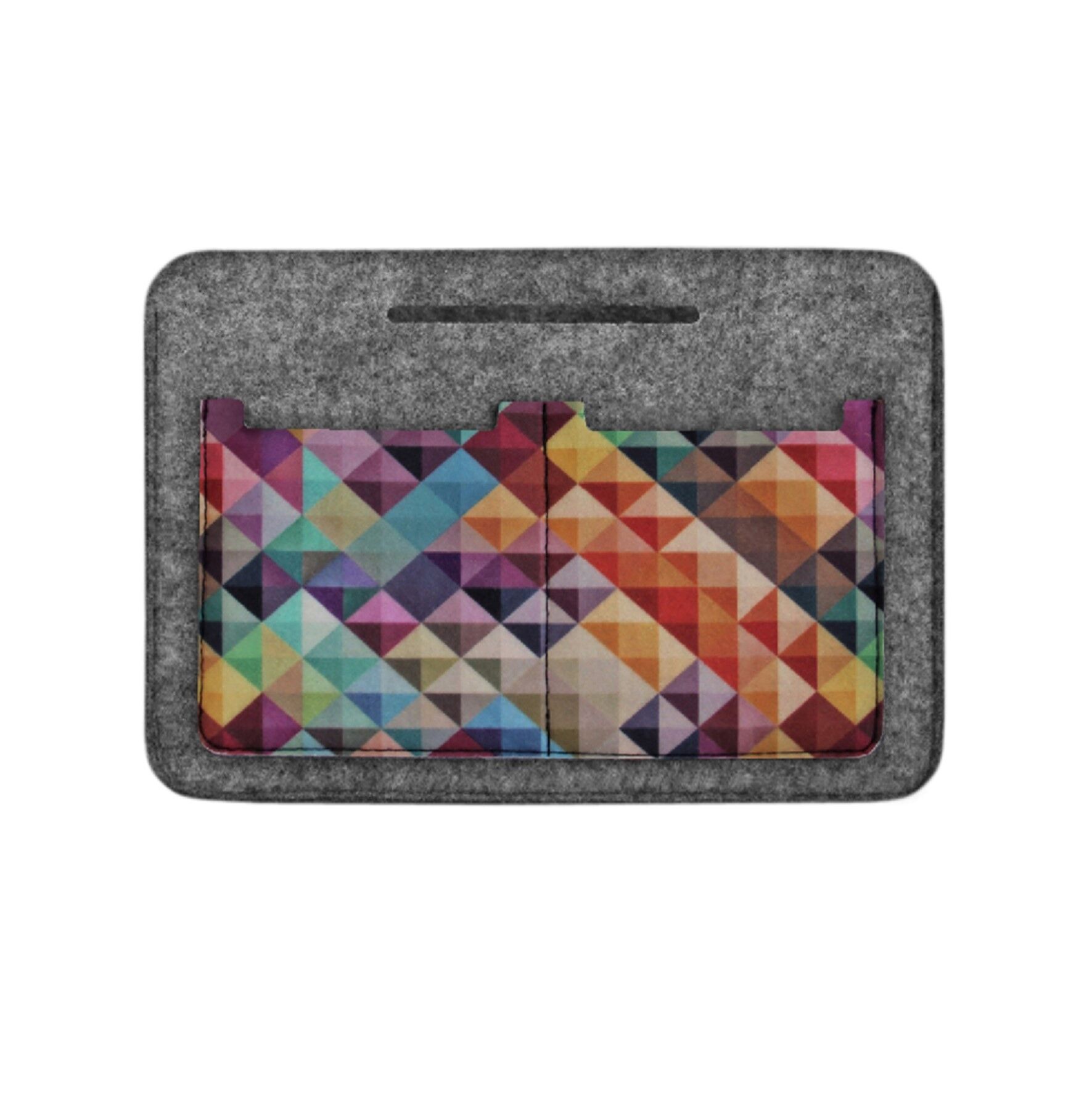 Organisateur Jazz In Feltro Grigio Per Borsa Bertoni