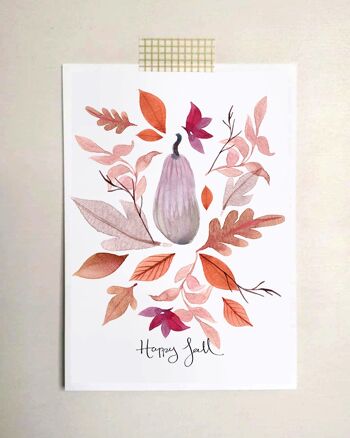 Carte "Happy fall"