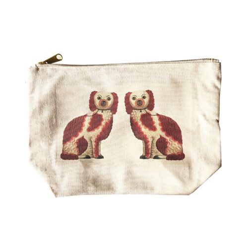 Staffordshire Spaniels wash bag