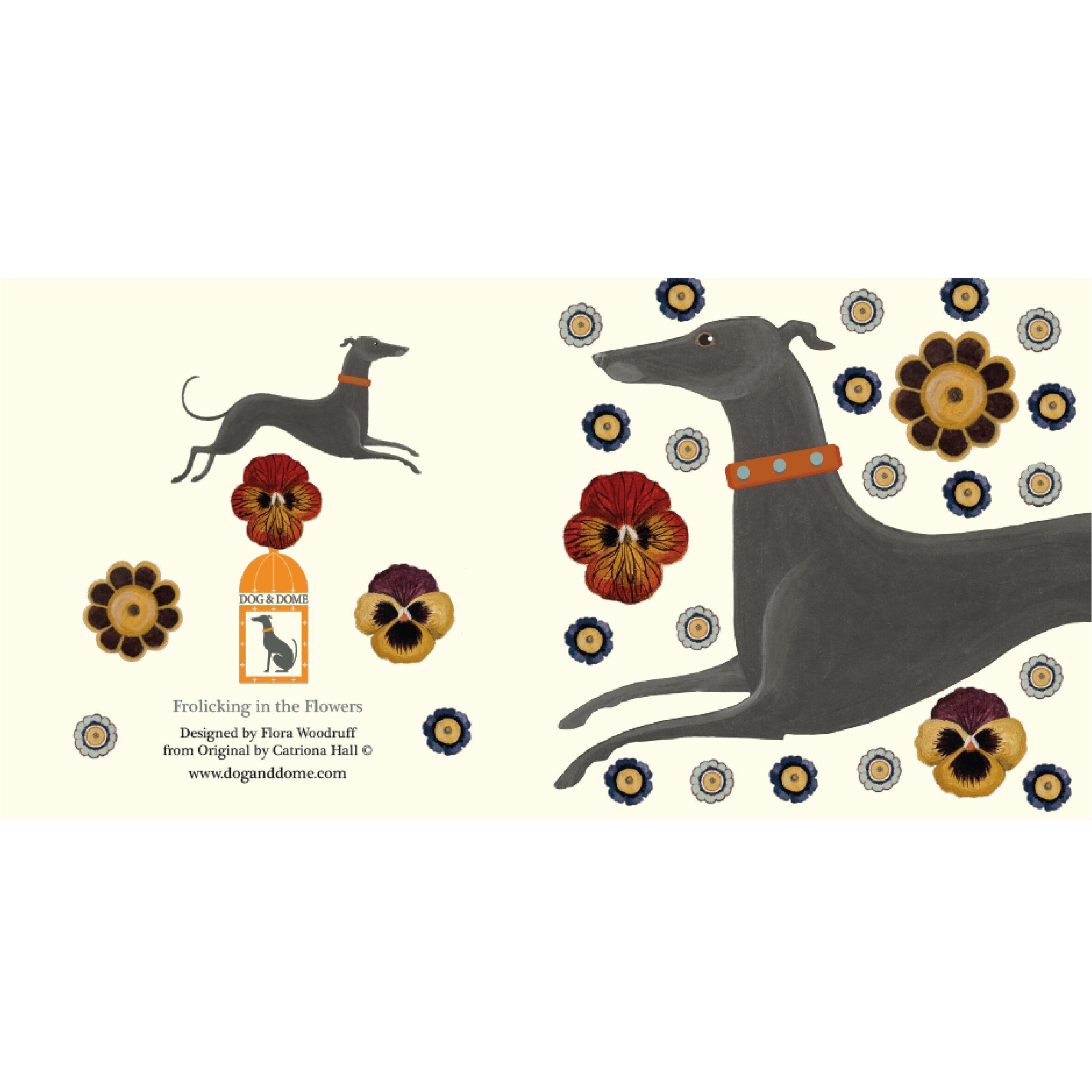 Scheda Flicking in the Flowers con busta riciclata