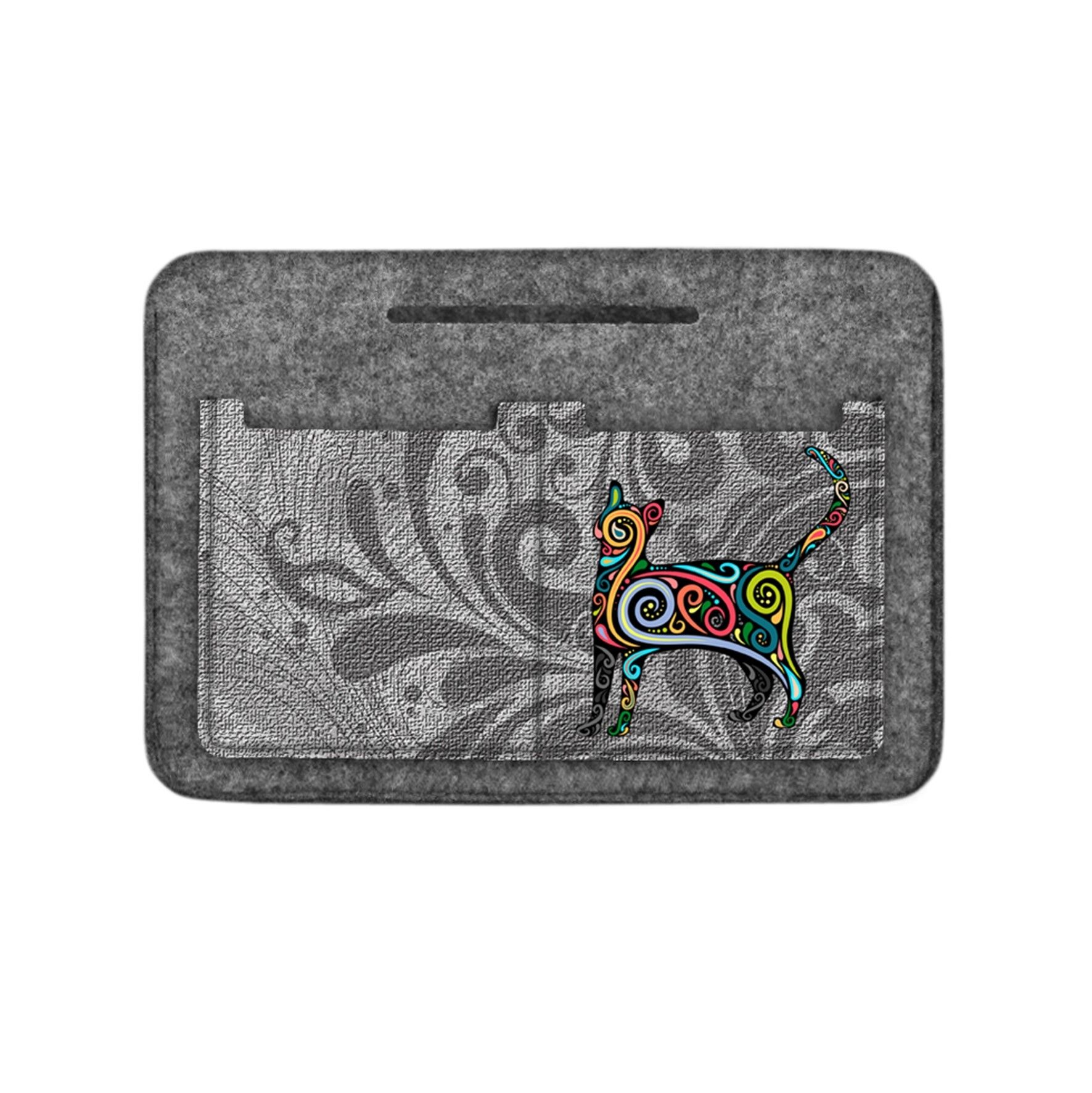 Find Me Organizer In Feltro Grigio Per Borsa Bertoni