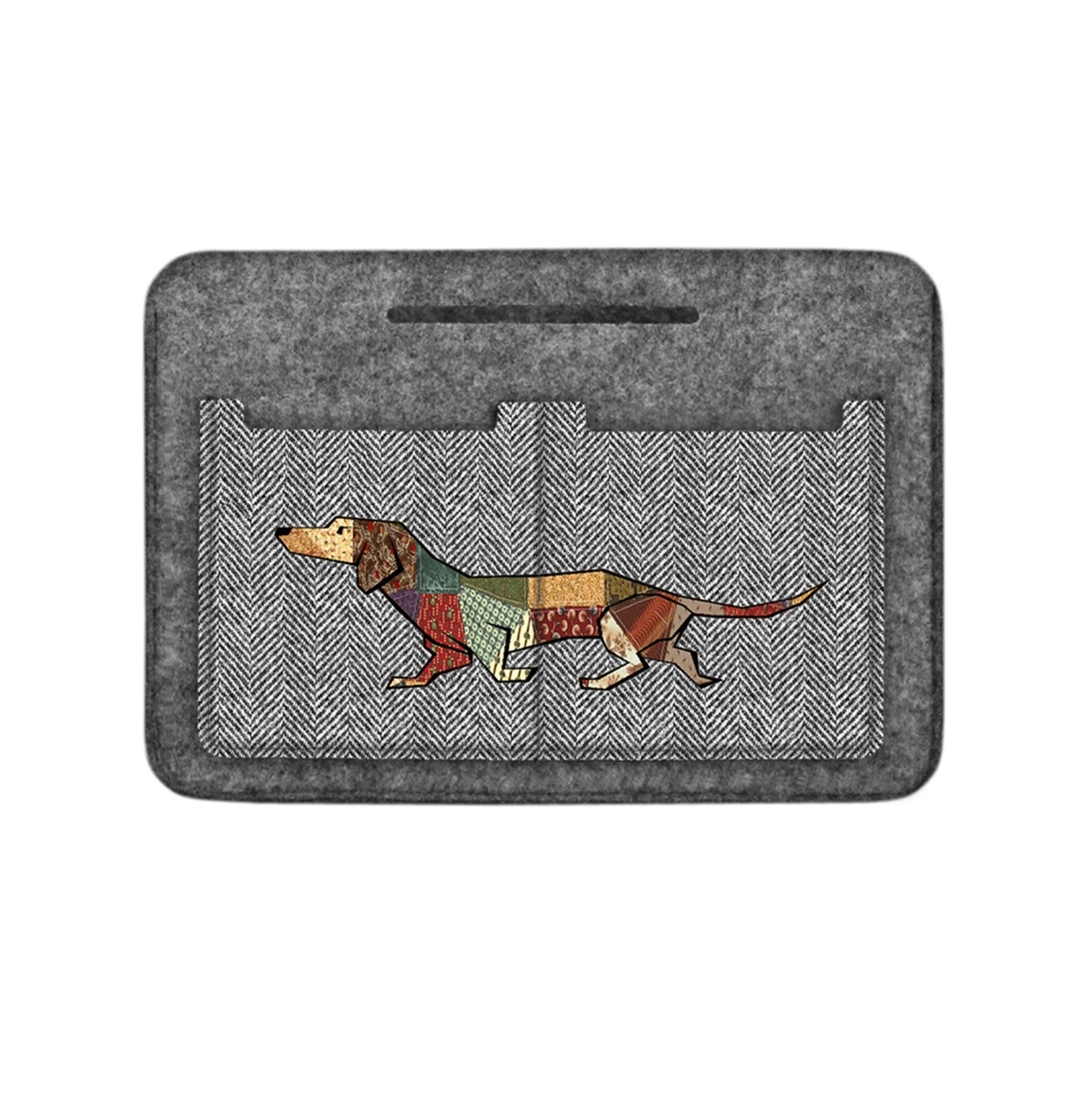 Organizer Joker In Feltro Grigio Per Borsa Bertoni