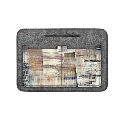 Club Organizer In Feltro Grigio Per Borsa Bertoni