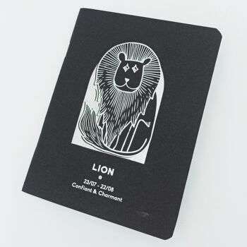LION . carnet de notes . 14 X 18 cm 2