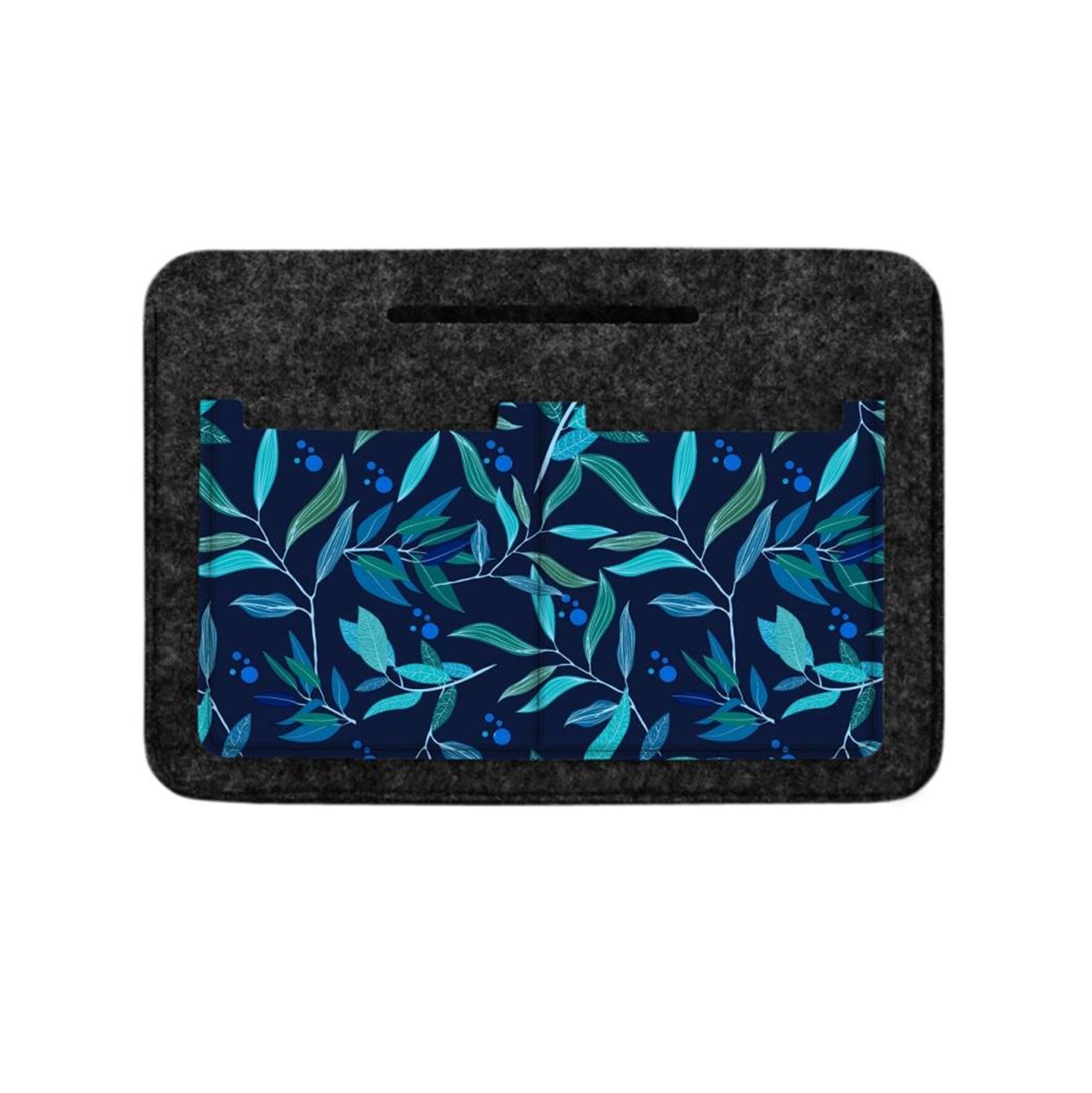 Organizador Oleandri En Feltro Antracita Per Borsa Bertoni