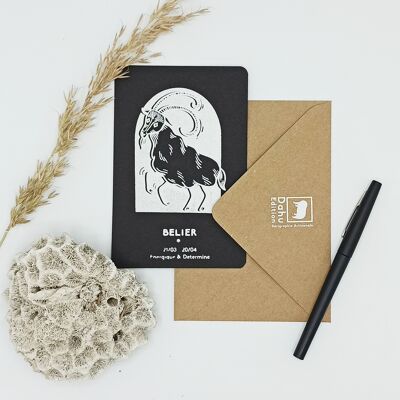 Stationery ARIES Astro card 10 X 15 cm