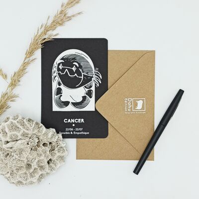 Papeterie CANCER Carte Astro 10 X 15 cm