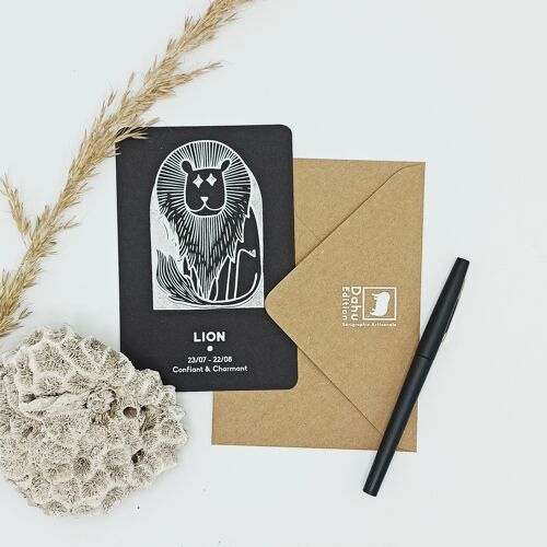 Papeterie LION Carte Astro 10 X 15 cm