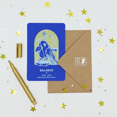Papelería BALANCE Astro tarjeta 10 X 15 cm